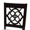 Baxton Studio Renaud Modern and Contemporary Grey Fabric and Dark Brown Finished Wood 2-Piece Dining Chair Set 174-10536-Zoro - alternate 3